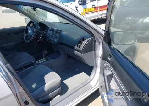 2001 Honda Civic Lx из США, поврежденный, VIN 1HGES165X1L061852